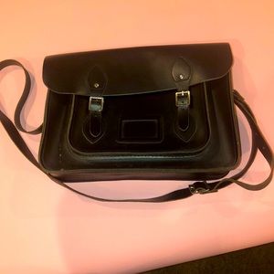 Cambridge satchel company black crossbody bag